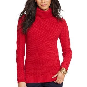 Lauren Ralph Lauren Cable Knit - Red